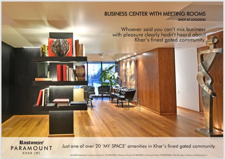 Now mix your business with pleasure at Rustomjee Paramount in Mumbai